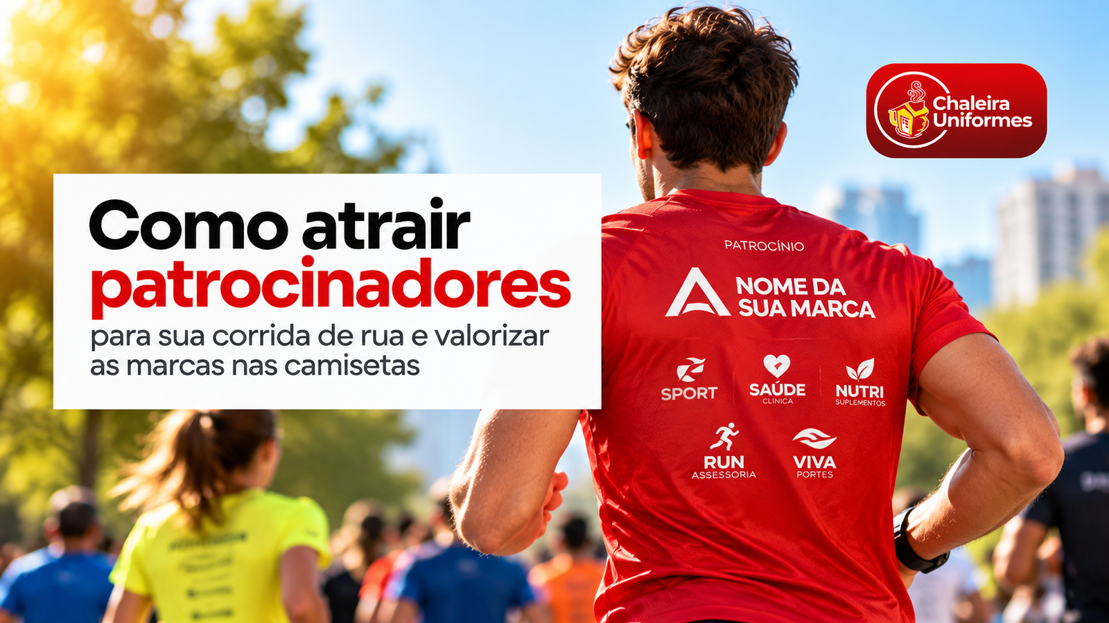 Como Conseguir Patrocinadores para Corrida de Rua e Valorizar Sua Marca nas Camisetas